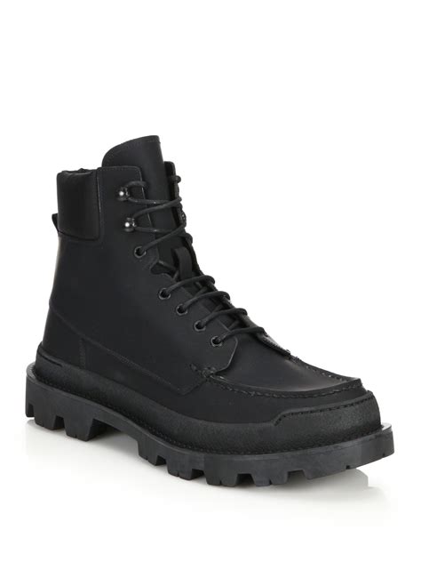 Prada lug sole boots